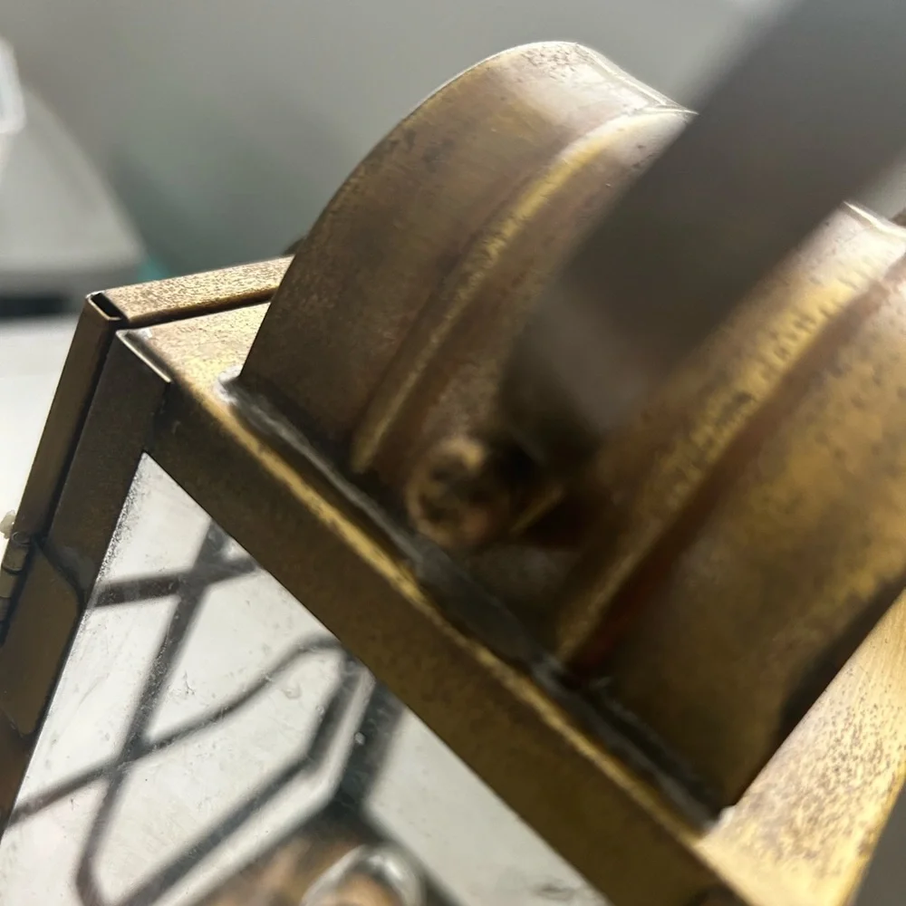 Vintage rare African Queen brass ship lantern